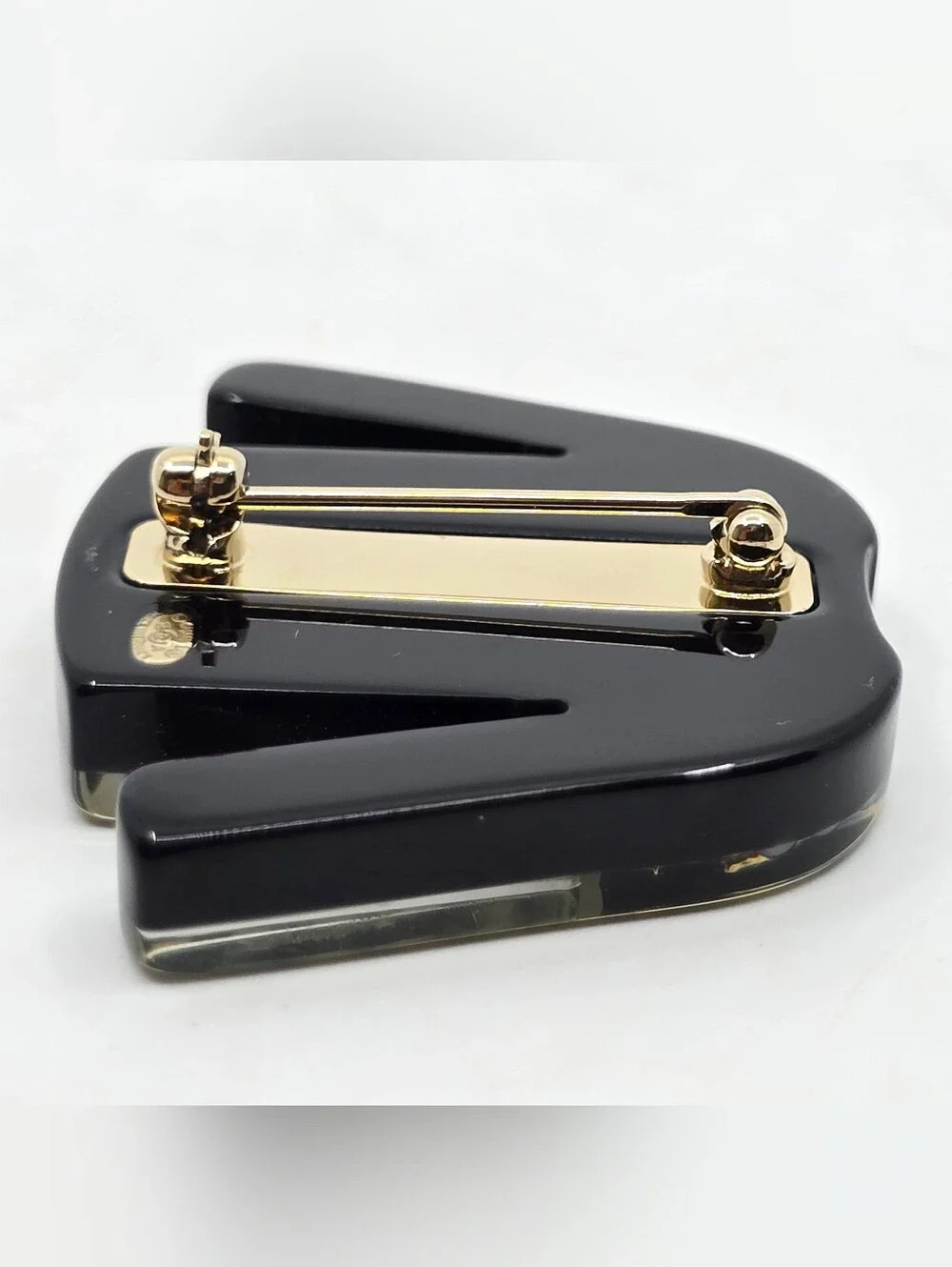 Chanel 18A Striped Shirt Brooch